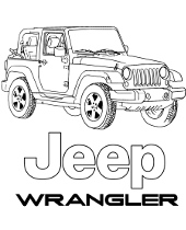 jeep wrangler kolorowanka do wydruku m